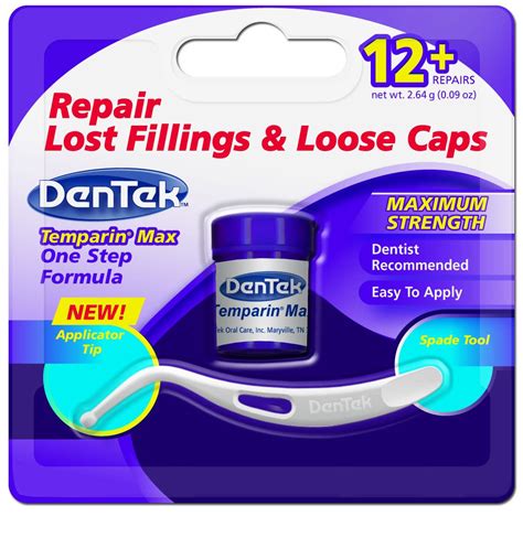 Dentek Temporary Tooth Filling Material Dental Cement Quick Repair Fix