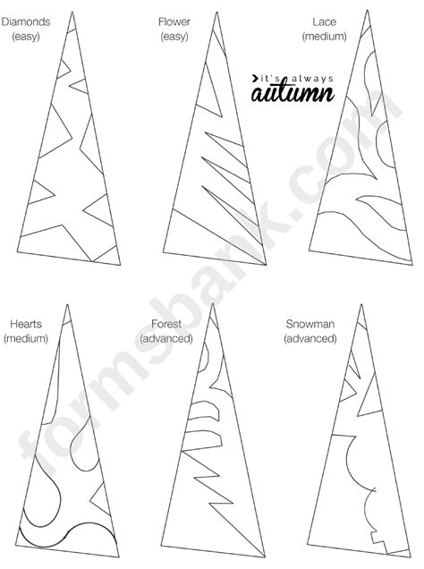 Check out these 15 awesome paper snowflake designs that are totally manageable at home if you follow these simple templates! Snowflake Template printable pdf download
