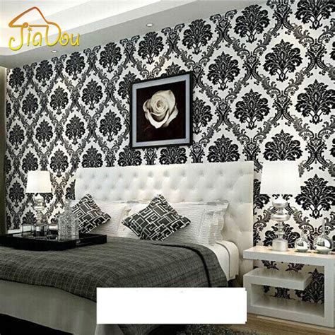 Bedroom Modern Damask Wallpaper Wall - 800x800 Wallpaper - teahub.io