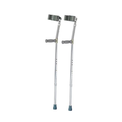 Aluminum Deluxe Forearm Crutches Pair