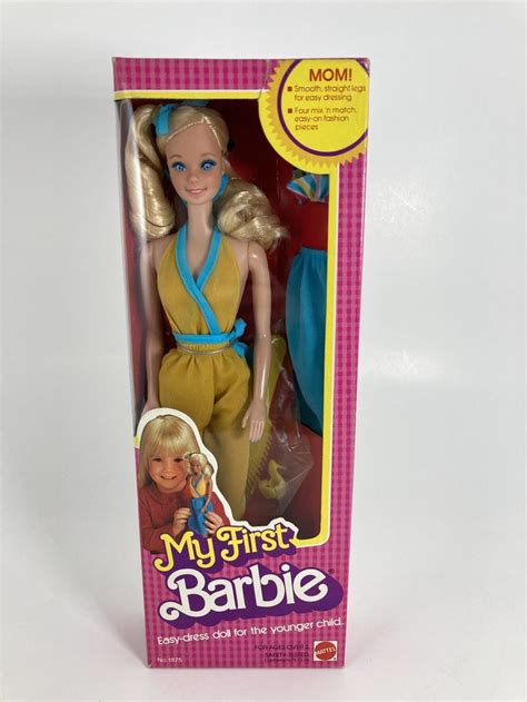 1980 My First Barbie Etsy Barbie 1980s Barbie Dolls Barbie Toys