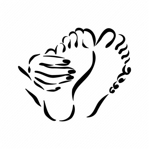 Bare Feet Feet Foot Massage Pedicure Toe Woman Icon Download On Iconfinder