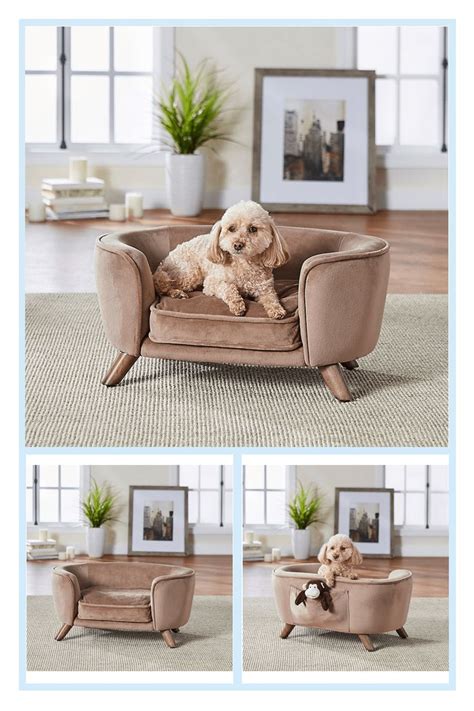 Enchanted Home™ Pet Romy Small Pet Sofa Bed In Grey Bed Bath And Beyond