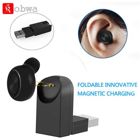 Mini Wireless Bluetooth Earbuds Headset Smallest Invisible