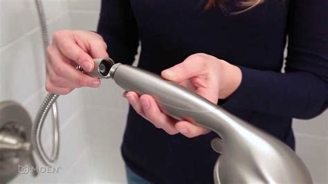 installing a handheld showerhead moen guided installation youtube