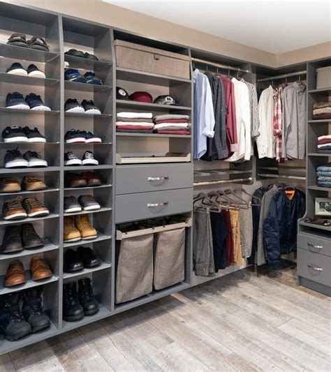 Contemporary Reach In Closet Systems Inspired Closets Custom