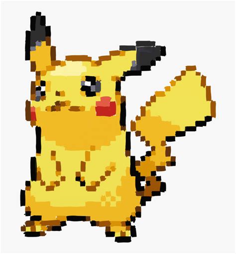 Transparent Pikachu Sprite Png Pokemon Red Colored Sprites Png My XXX Hot Girl