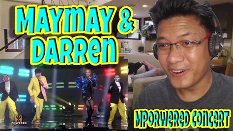 maymay entrata and darren espanto collaboration in mpowered concert reaction video bhen reacts