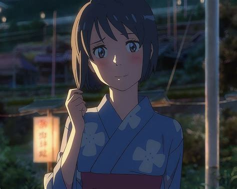 Mitsuha Kimi No Na Wa Fanarts Anime Anime Films Anime Characters