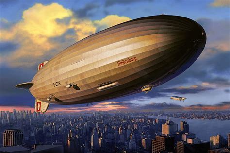 2k Free Download The Fateful German Hindenburg Airship Airship