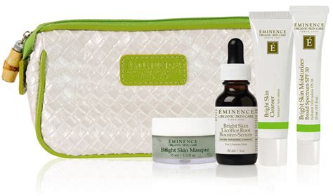 Eminence Organics Bright Skin Starter Set Mist Skincare