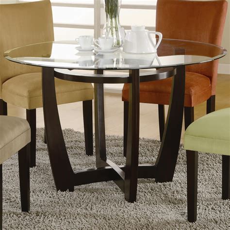 Chintaly colleen glass dining table. Favorite Table Bases for Glass Top - HomesFeed