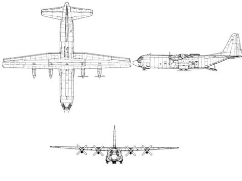 C 130 Hercules Military Transport Aircraft Data Sheet Specifications