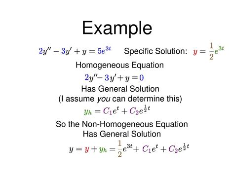 System Of Linear Equations And Non Homogenous Equations Presentation