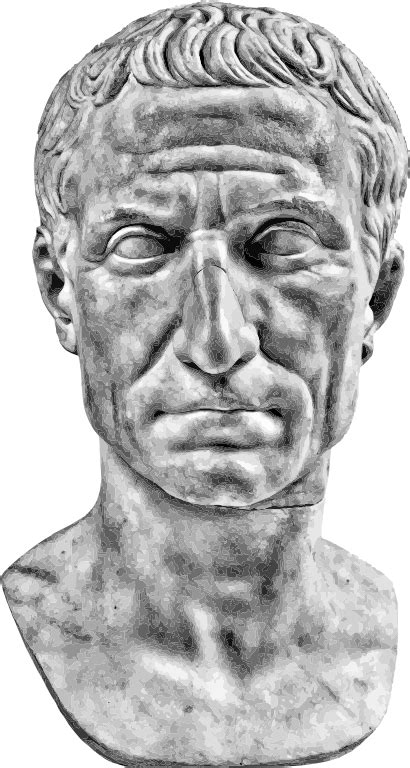 Julius Caesar Bust Openclipart