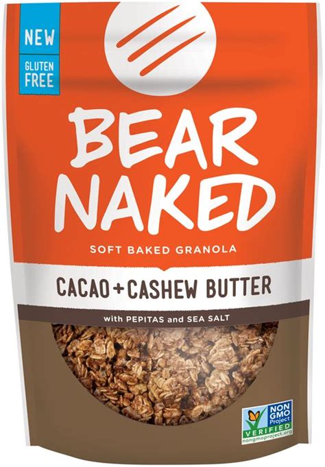 Amazon Com Bear Naked Soft Baked Granola Cacao Cashew Butter My Xxx