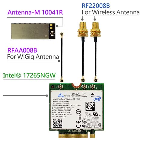 Wireless Networking What Is Correct Antenna Connection For This Intel