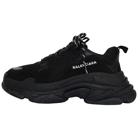 Your personal data may be jointly controlled by balenciaga and kering for marketing and other purposes as detailed in. Balenciaga Black Triple S Trainers Sneakers at 1stdibs