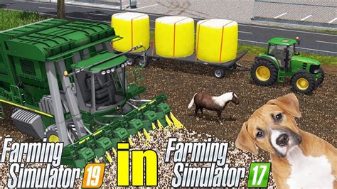 Farming Simulator 19 In Farming Simulator 17 Cotton Horse Dog