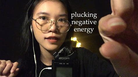 Asmr Plucking Away Your Negative Energy Hand Movement And Visual Trigger