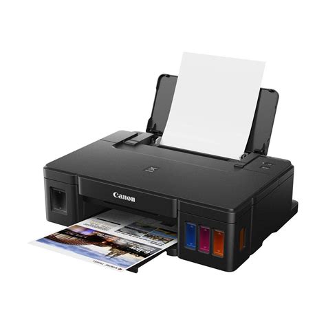 When the printer performs cleaning, a small amount of ink is consumed. Canon Pixma G1010 Single Function Ink Tank Color Printer ...