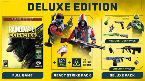 Ps5 Rainbowsix Extraction Deluxe Edition R3english Online Only