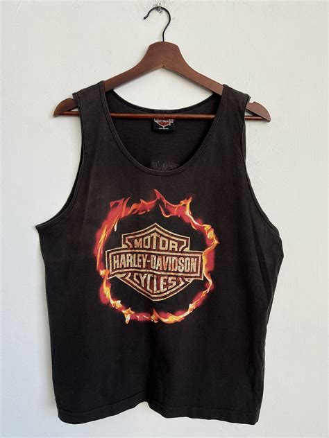 Vintage Vintage 90s Harley Davidson Sleeveless Shirts Grailed