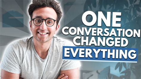 How One Conversation Changed Ali Abdaals Life Youtube