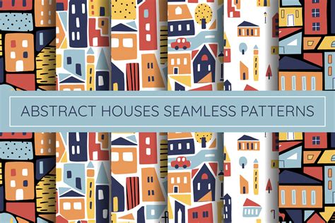 Abstract Houses Graphic By Alonasavchuk84 · Creative Fabrica