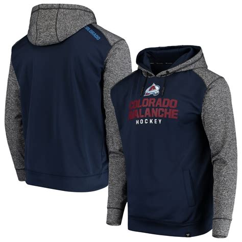Nhl colorado avs avalanche hockey spellout hoodie sweatshirt youth large. Fanatics Branded Colorado Avalanche Navy/Heathered ...