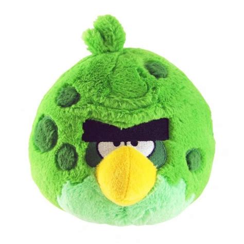 Commonwealth Toys Angry Birds 12 Green Bird Plush Officially Licensed