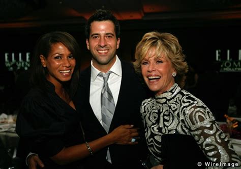 troy garity and his wife and his mom jane fonda team swirl