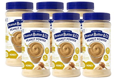 Peanut Butter And Co Honey Flavored Peanut Butter Powder 65 Oz 6 Pack