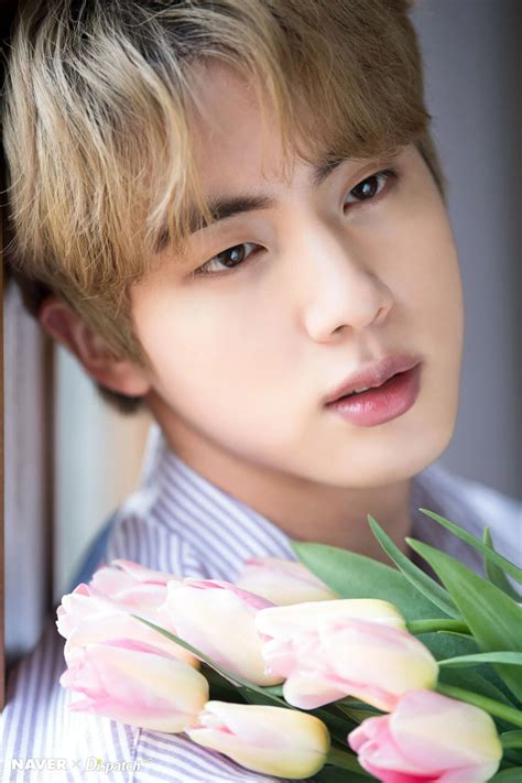 Bts Jin White Day Special Photo Shoot By Naver X Dispatch Kpopping