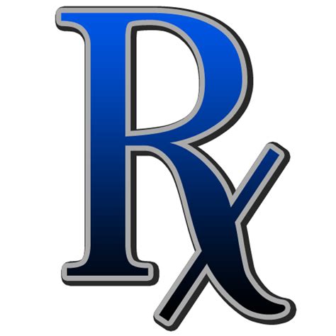 Prescription Rx Symbol Clipart Image