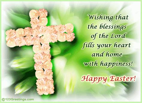 Easter Blessings Free Formal Greetings Ecards Greeting Cards 123