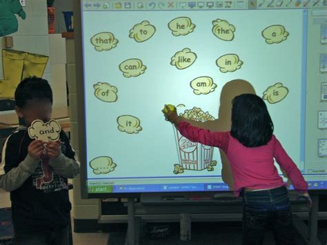 Interactive Whiteboard Is Used Easily And Flawlessly By School Staff