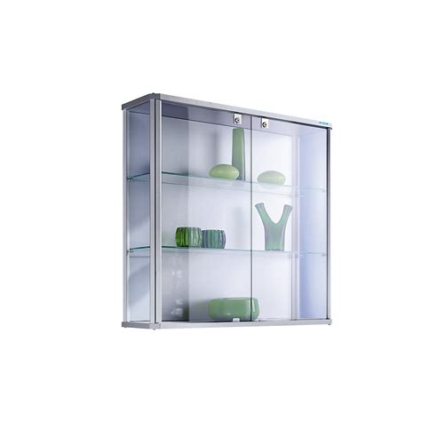 Eurokraftpro Designer Wall Mounted Glass Cabinet Hxwxd 800 X 820 X 250 Mm Kaiser Kraft