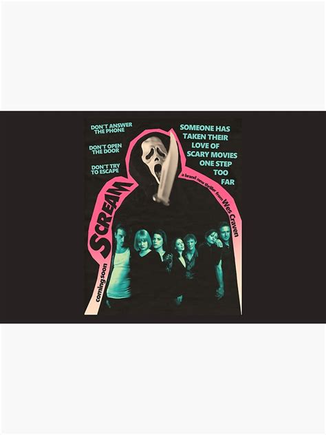 scream movie poster zipper pouch for sale by angel redbubble
