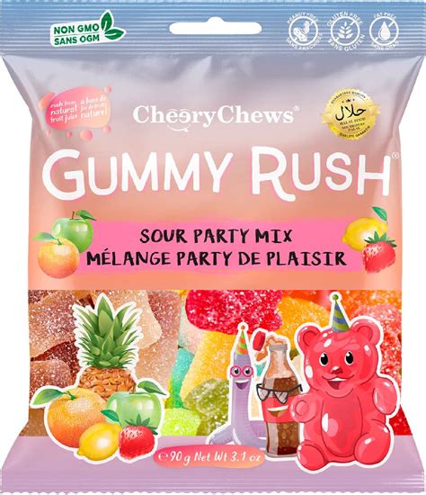 Buy Gummy Rush Sour Party Mix Tezmart