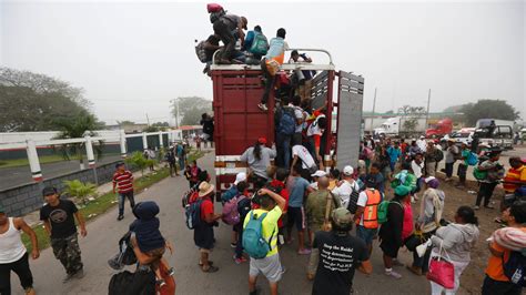 Migrant Caravan Sets Sight On Getting To Mexico City Fox News
