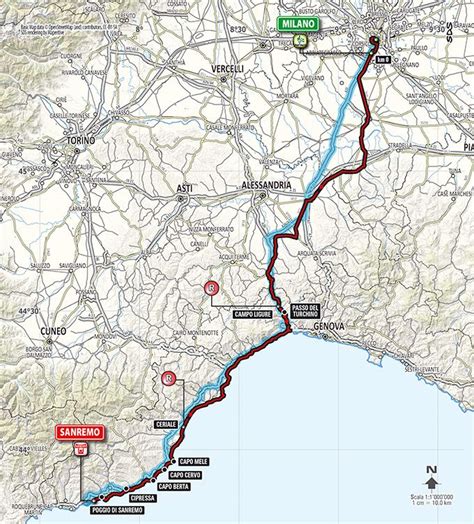 Detailed map of san remo and near places. 2014 Milan-San Remo route map | Milan, Pro cycling, Vincenzo nibali