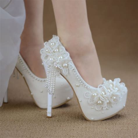 lace white flower tassel shoes 2020 topuklu ayakkabılar topuklular ayakkabılar
