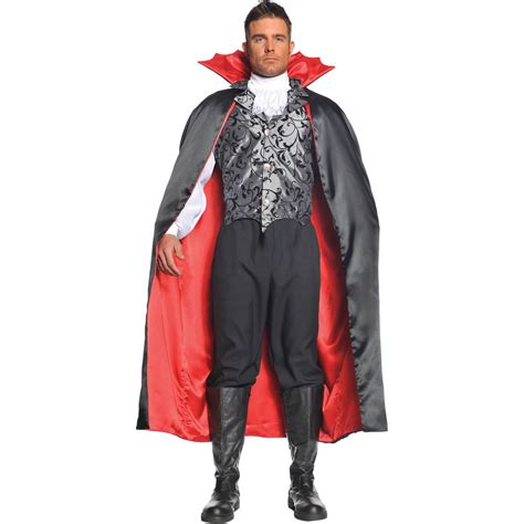 Vampire Vest Set Mens Adult Halloween Costume