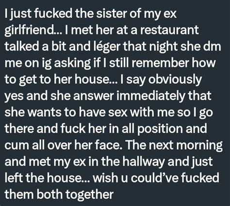 Pervconfession On Twitter He Fucked His Ex Girlfriends Sister