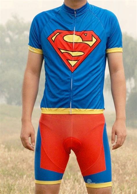 Superman Cycling Shirt And Bib Would Be Good For The Superman