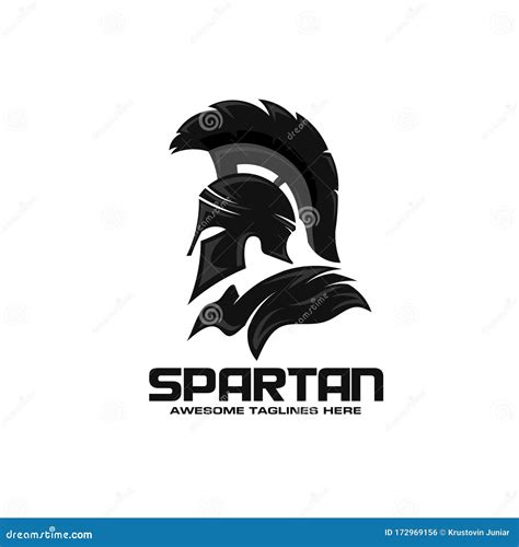 Spartan Logo Vector Sparta Symbol For Logo Design Inspiration Vector