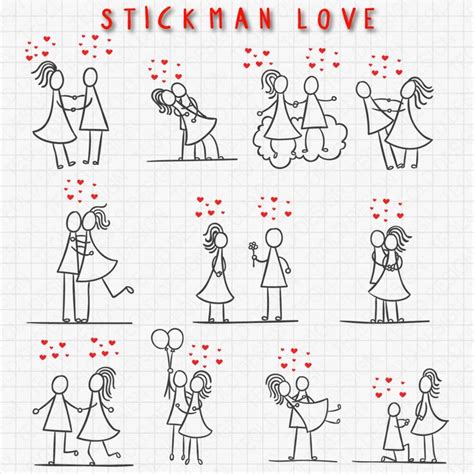 Stick Figure Clipart Clip Art Stick Love Couple Clipart Clip Art