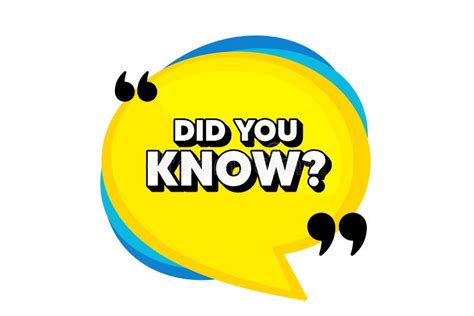 Did You Know Infographic Stock Illustrations 253 Did You Know