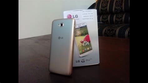 LG G Pro Lite Dorado (Unboxing) - YouTube